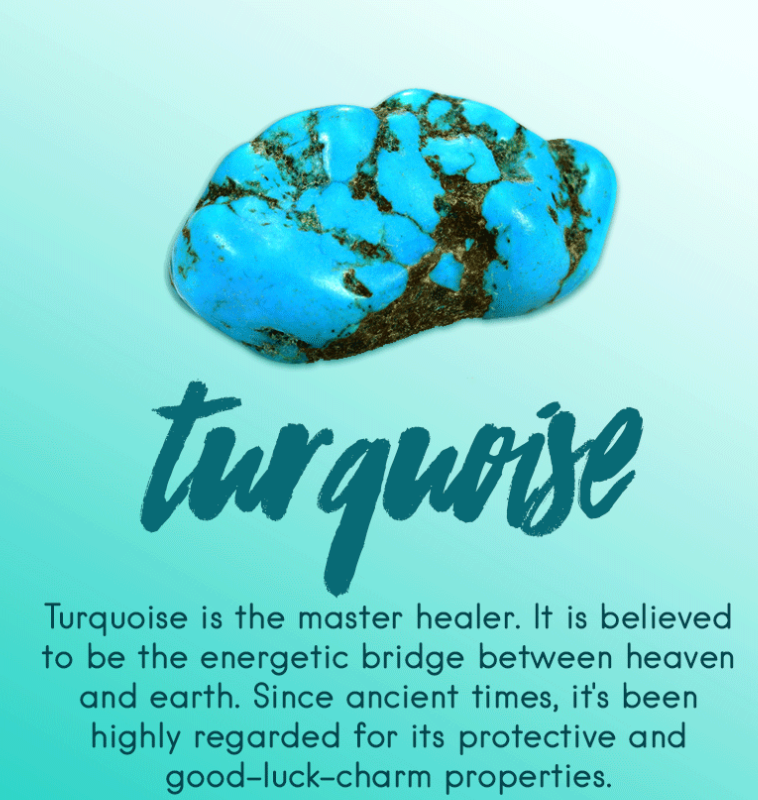 Natural Turquoise Healing Turtle with Gold Foil – Cute Crystal Figurine for Home, Office & Car Decor