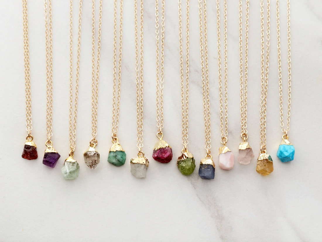 Natural Energy Healing Crystal Necklace